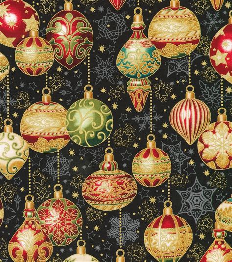 black metallic christmas fabric|metallic fabric by the yard.